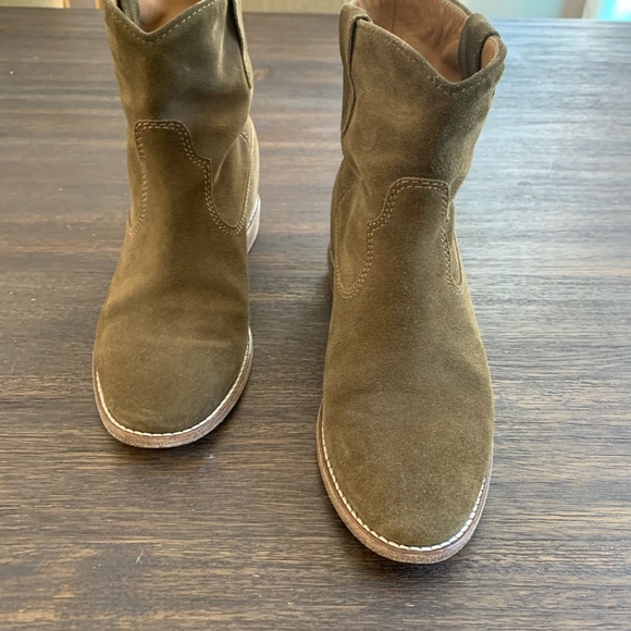 Isabel Marant Crisi Suede Bootie Size 6 - Picture 2 of 9
